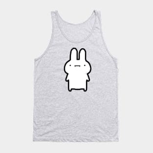 Cute bunny rabbit vampire doodle Tank Top